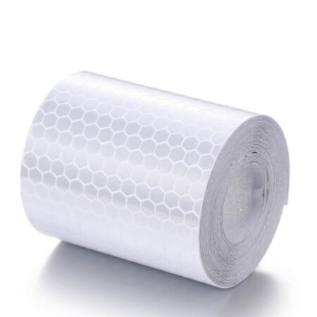 Beyaz Reflektör Şerit İkaz Bandı (2 Metre)