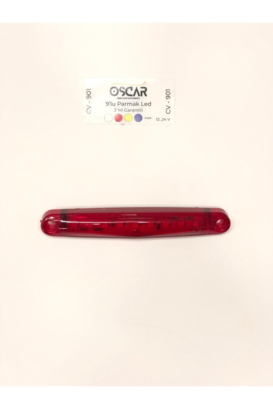 9 Led Parmak Dekoratif Pozısyon Led Lamba 10 Adet 12 -24 Volt