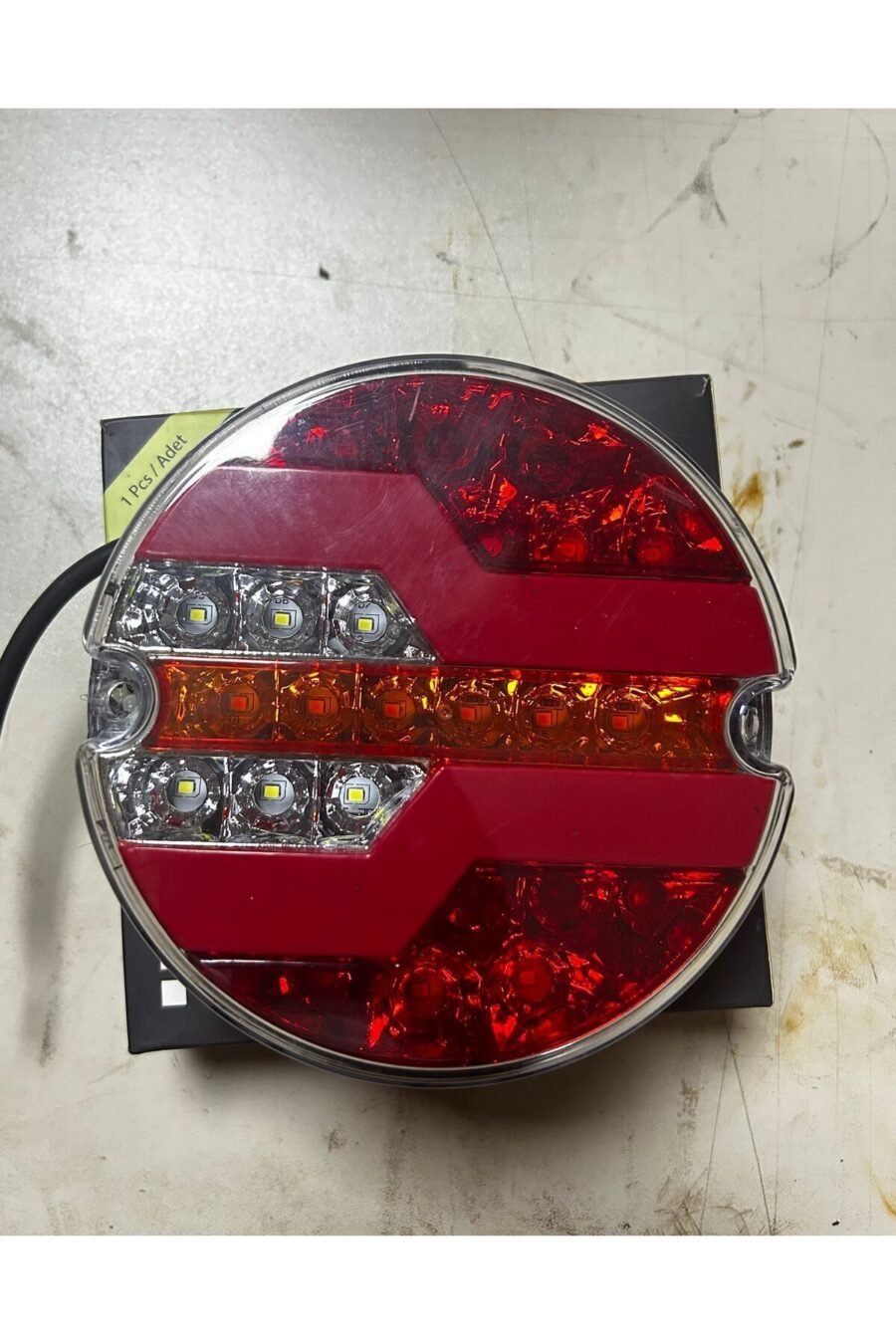 Hamburger Lamba - 4 Fonksiyonlu Kayar Led (12v)