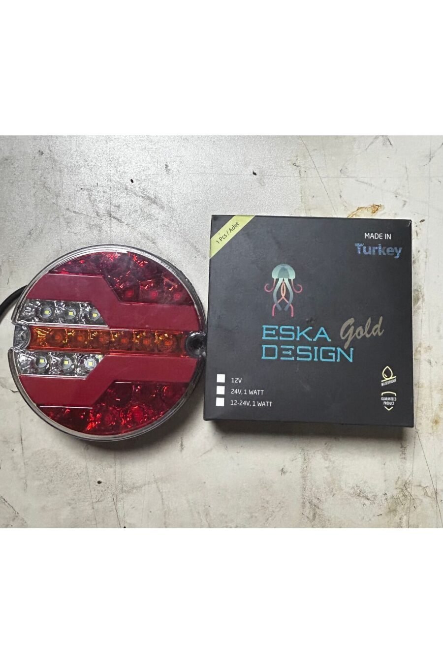 Hamburger Lamba - 4 Fonksiyonlu Kayar Led (12v)