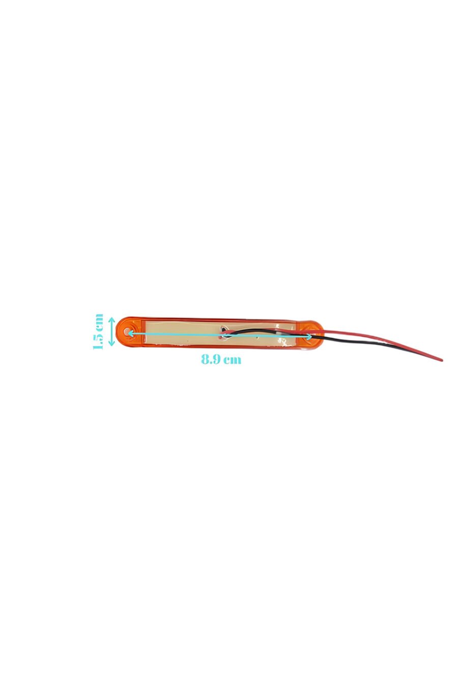 1 Adet Sarı Parmak Lamba 9 Led 12V 24V
