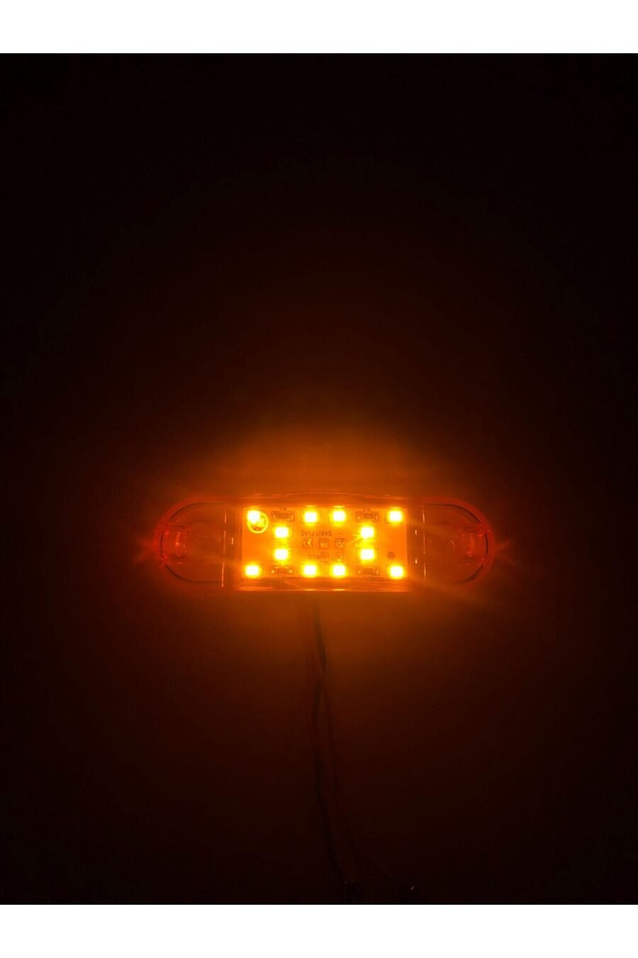 5'li Çakarlı Tombul Parmak Led - 3 Kablolu (12-24v)