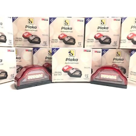 Plaka Lambası 12-24 Volt Kırmızı