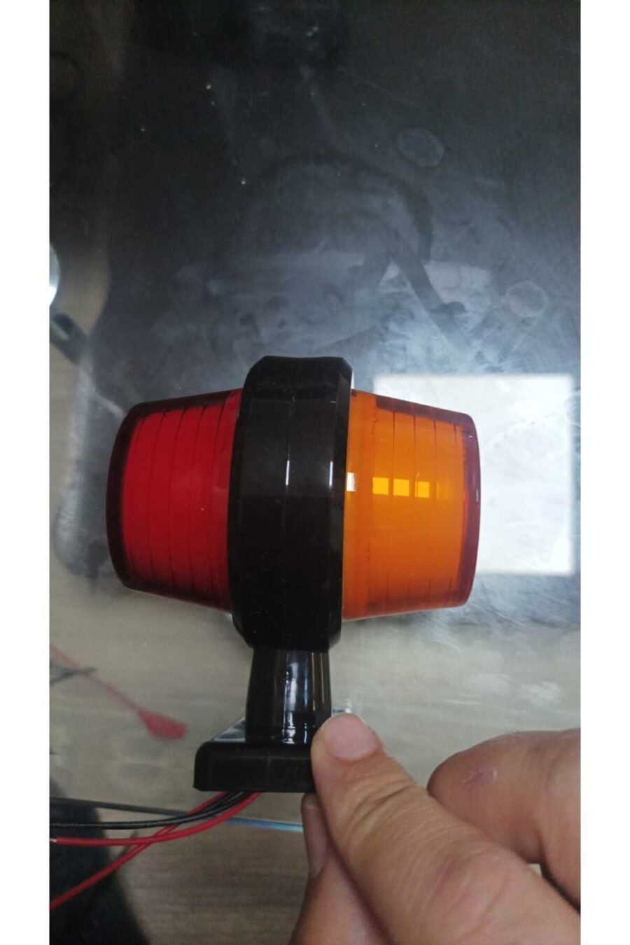 Horpol Tipi Neonlu Maxi Takoz Lamba 12&24v Sarı Kırmızı