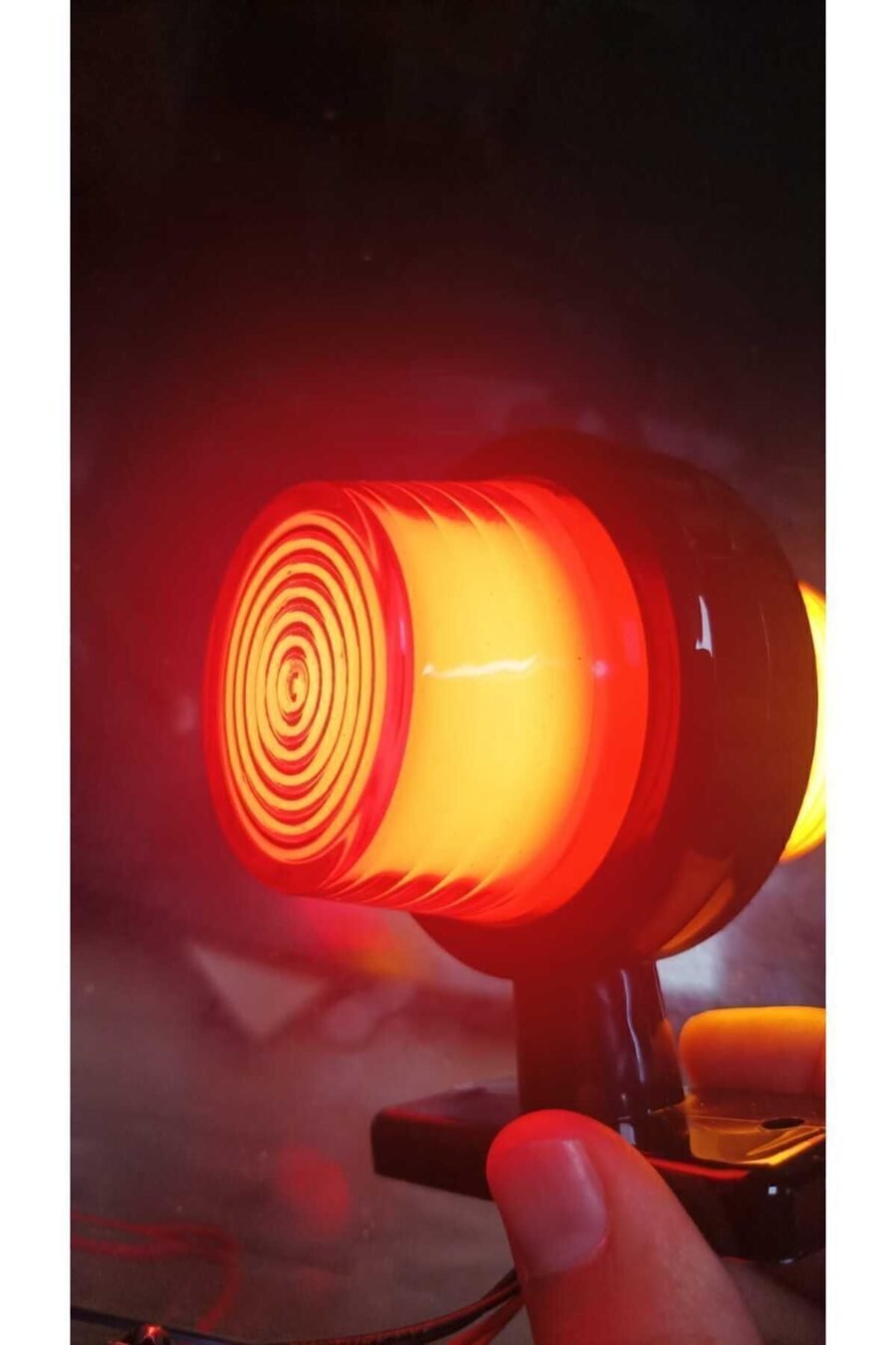 Horpol Tipi Neonlu Maxi Takoz Lamba 12&24v Sarı Kırmızı