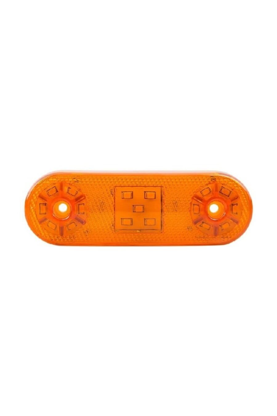 Oval Yan İşaret Lamba 17 Led'li 113Mm 12V-24V Sarı - Fr0314-Y