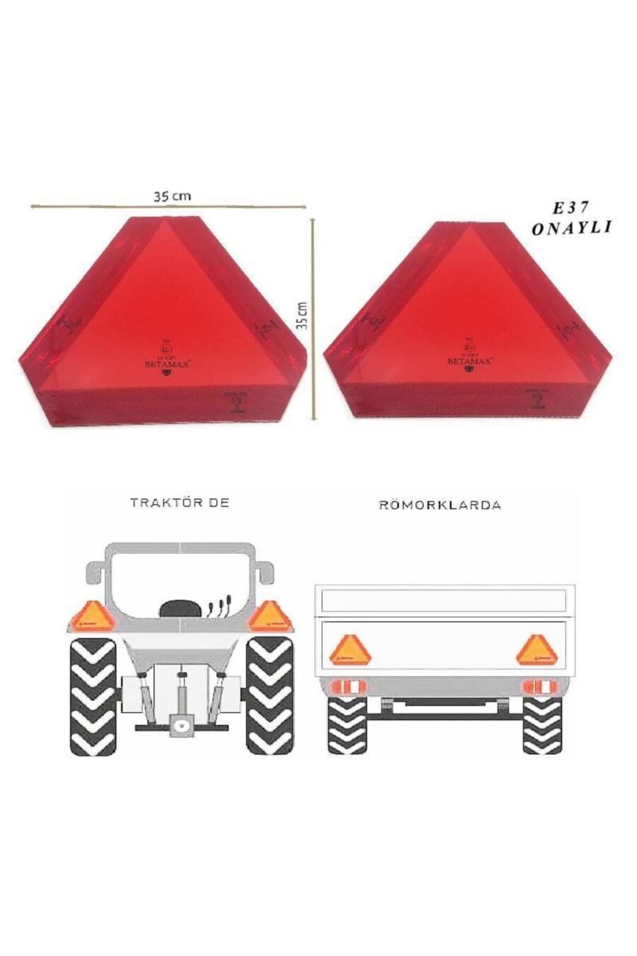1_org_zoom-214.jpg Üçgen Römork Reflektör Seti (2'li / Ece R 70 Onaylı)
