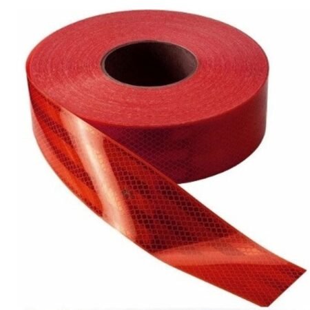 E-belgeli Kırmızı Şerit Reflektör (2 Metre)