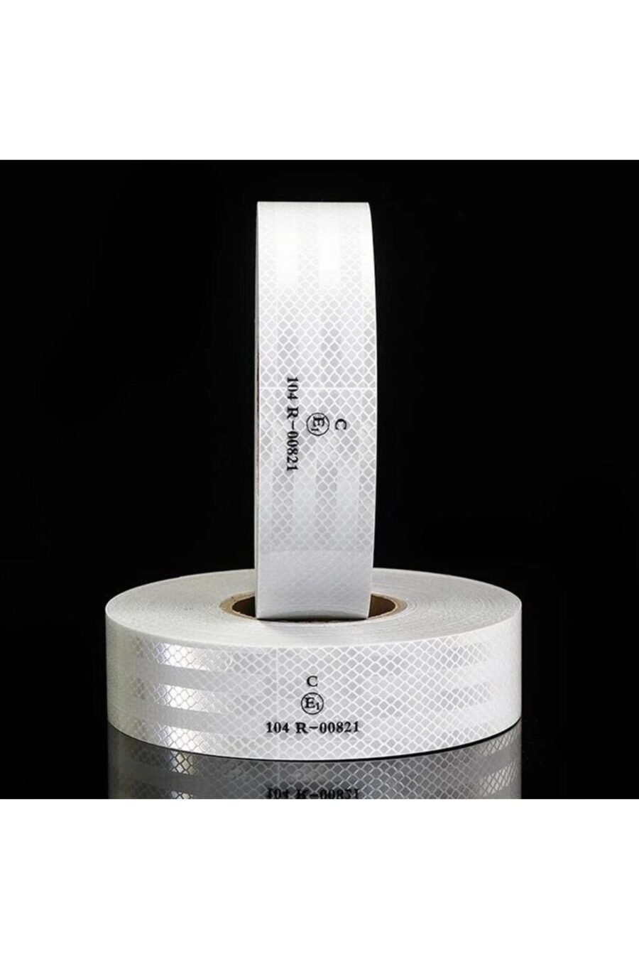 E-belgeli Beyaz Şerit Reflektör (5 Metre)