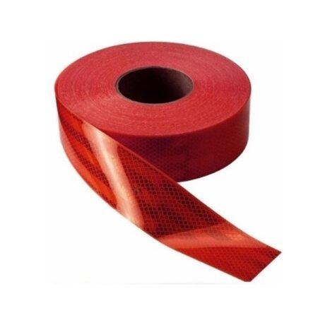 Kırmızı Reflektör Şerit Bant (50 Metre)