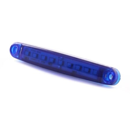 9 Ledli Parmak Led Lamba Mavi 12v-24v