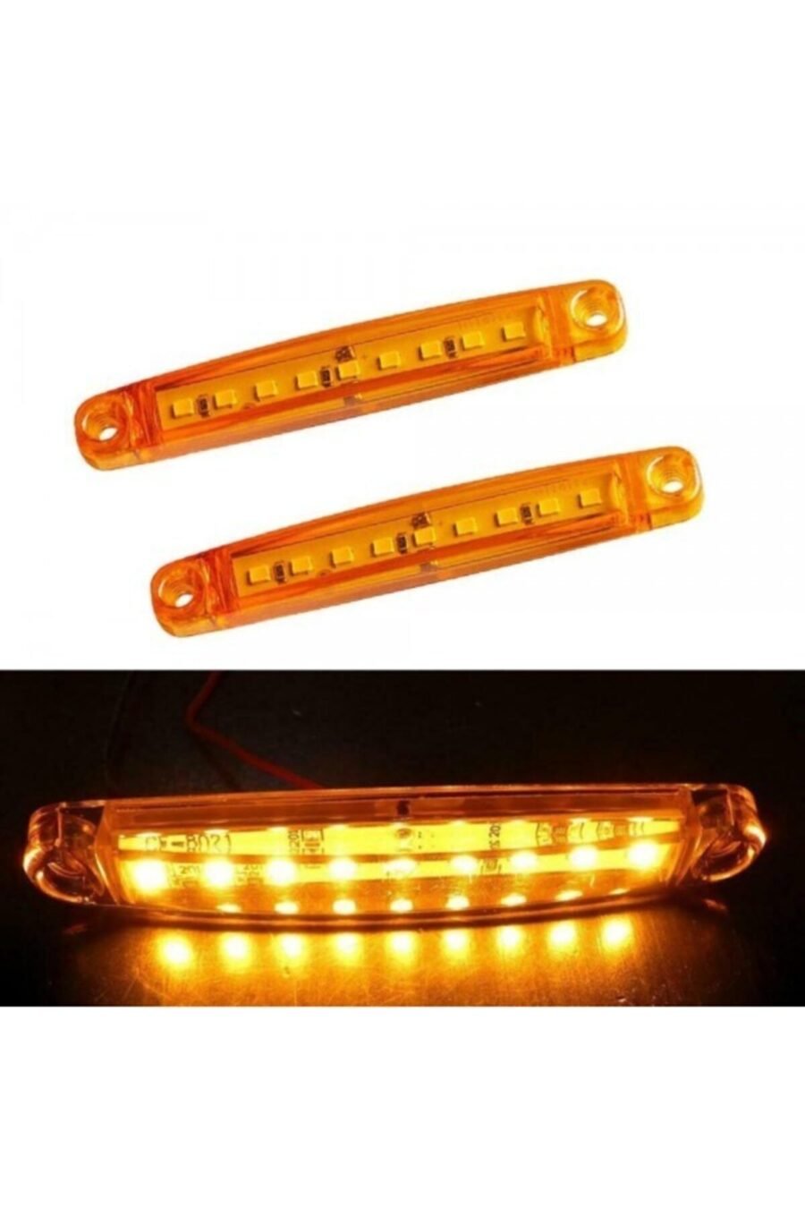 1_org_zoom-363.jpg 9 Ledli Sarı Parmak Led Lamba 12v-24v Uyumlu Led Pozisyon Lambası