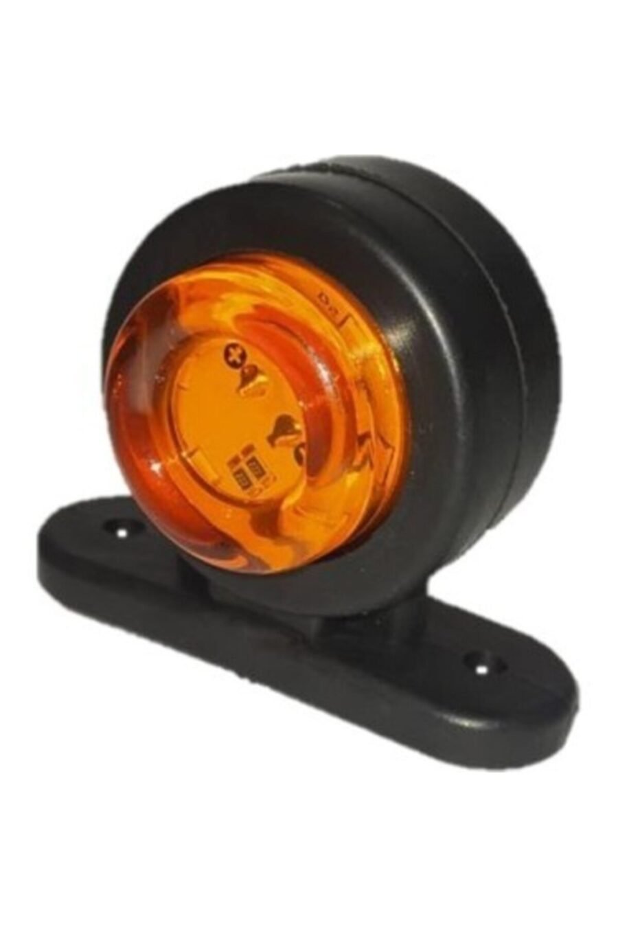 12 Led'li Mini Takoz Lamba - Sarı/kırmızı