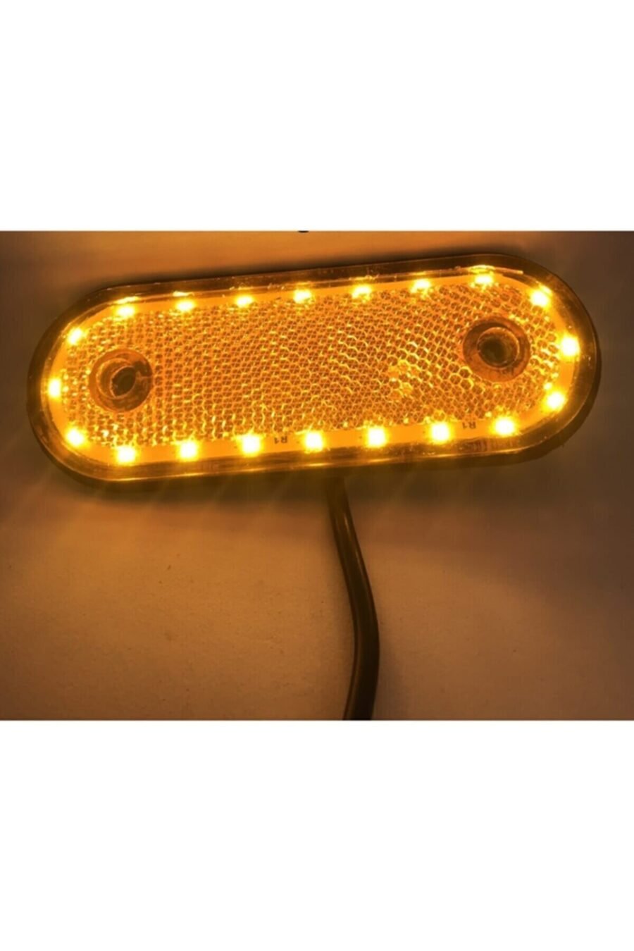 Kenar Led'li Yan Kasa Lambası - Sarı