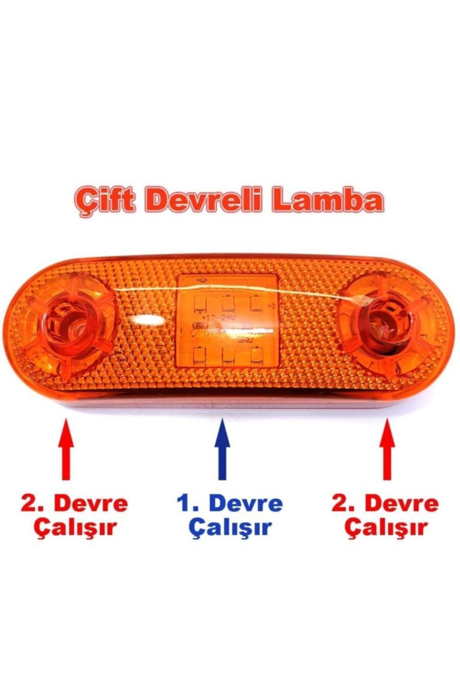 Bol Işıklı Yan Kasa Lambası (side Marker) - Sarı