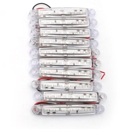 9 Ledli Parmak Led (10 Adet - Beyaz)