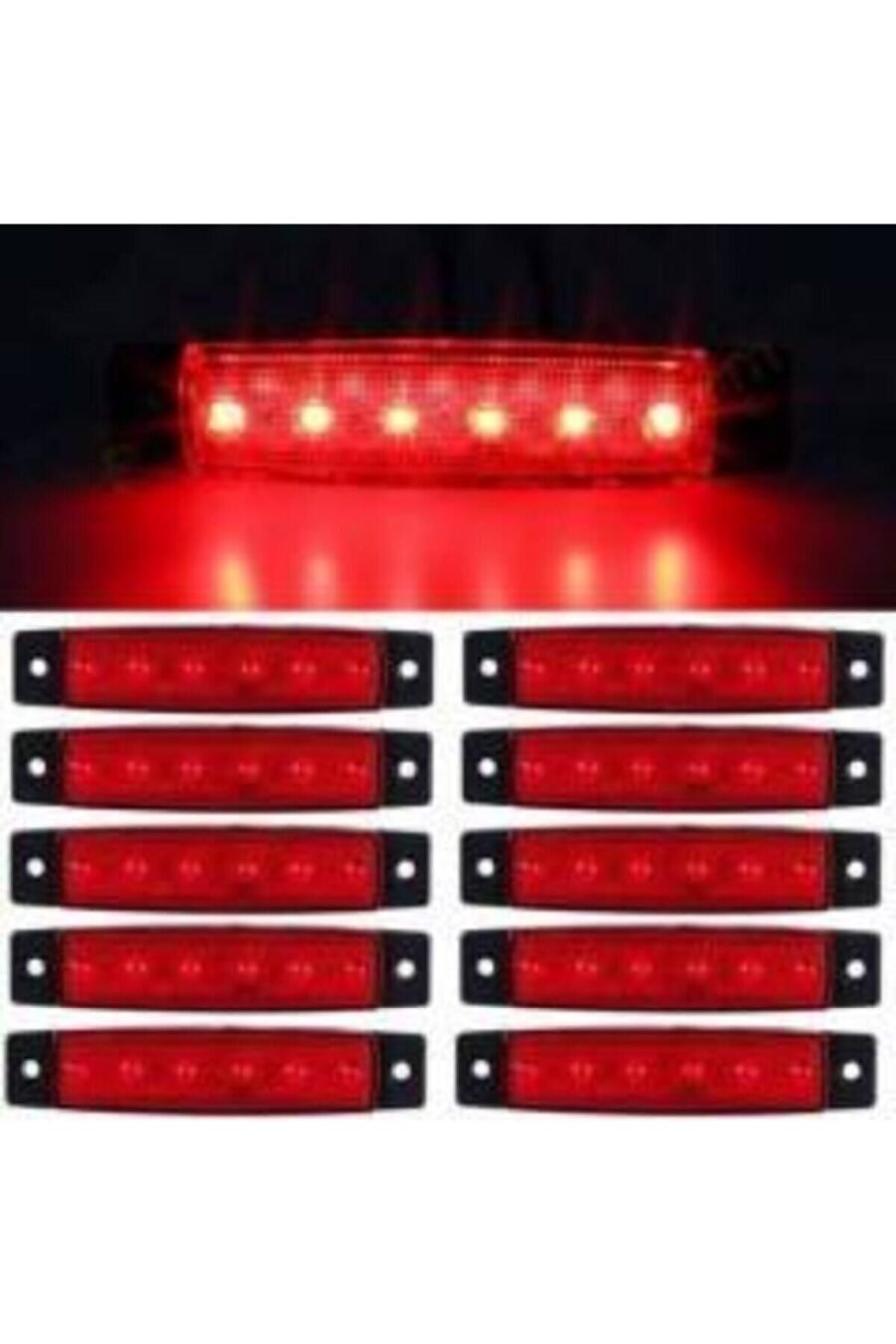 1_org_zoom-412.jpg Dorse Parmak Lamba 12 -24 Volt 6 Ledli (Kırmızı Renk) 10 Adet Parmak Led Dorse Kamyon Led Lamba