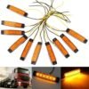 1_org_zoom-423.jpg Dorse Parmak Lamba 12 -24 Volt 6 Ledli Sarı Renk 10 Adet Parmak Led Dorse Kamyon Led Lamba Turuncu