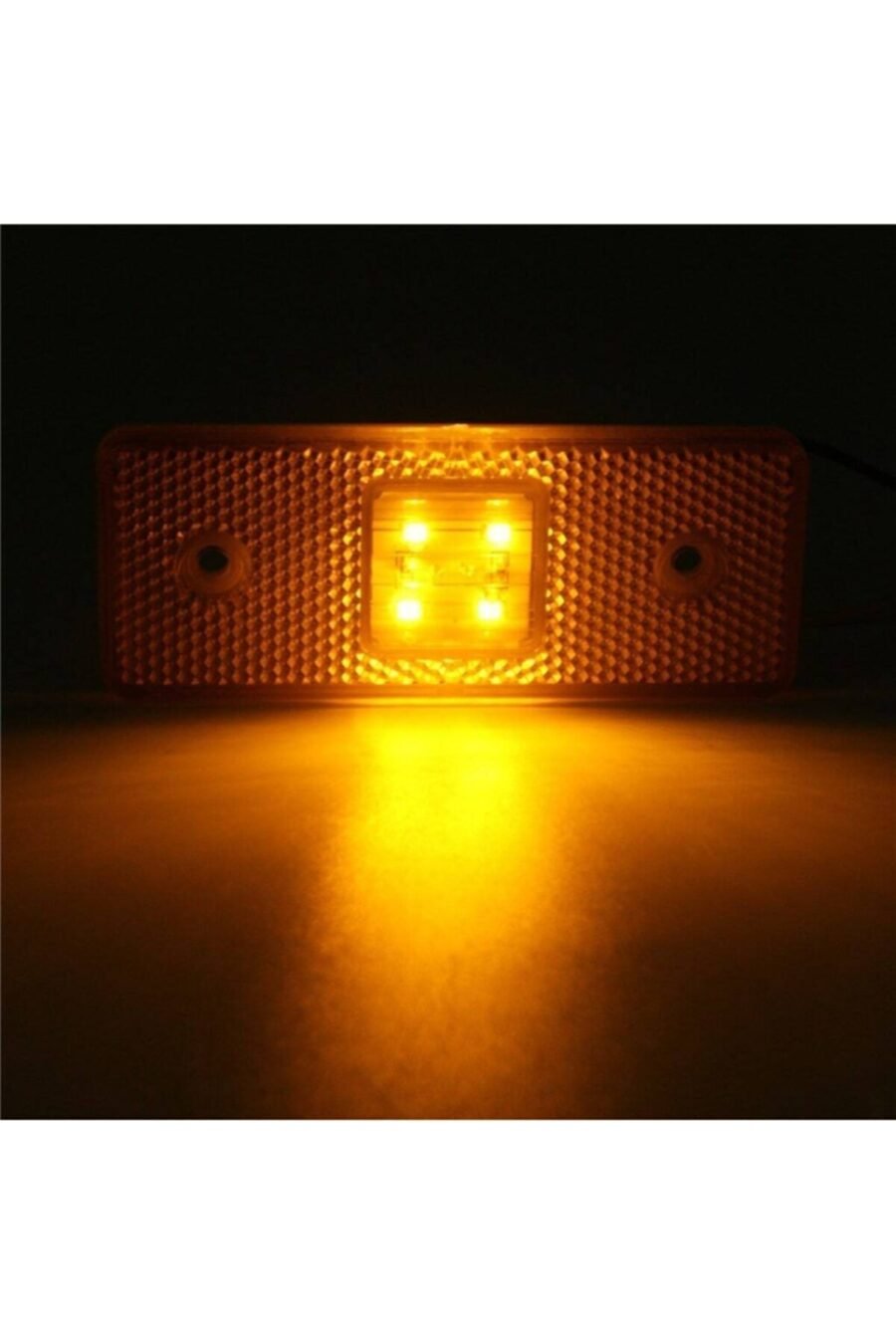 10'lu Yan Marker Lamba Seti - Sarı (24v / E-belgeli)
