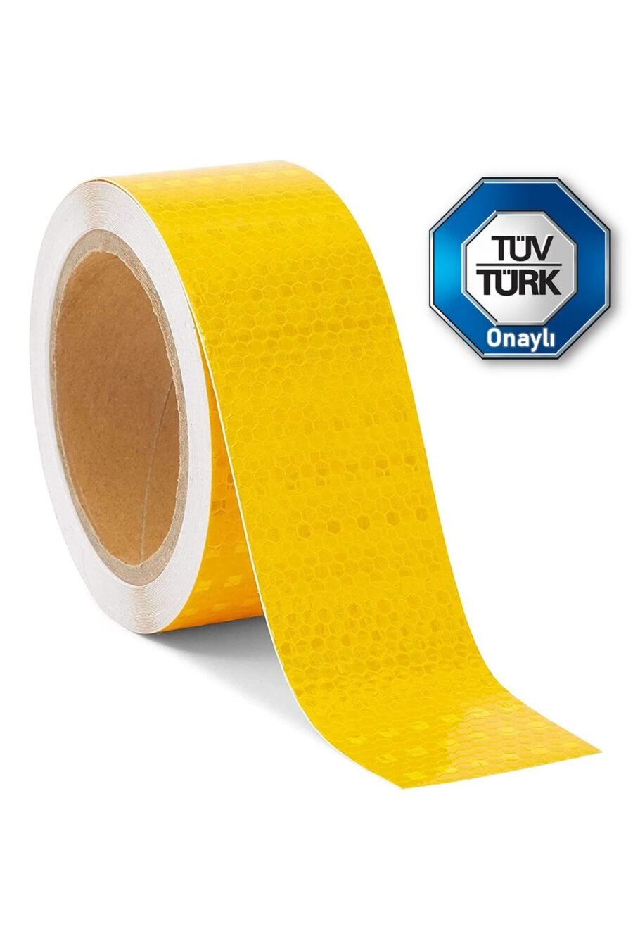 Tüvtürk Uyumlu Sarı Reflektör Şerit (3 Metre / E1 Onaylı)