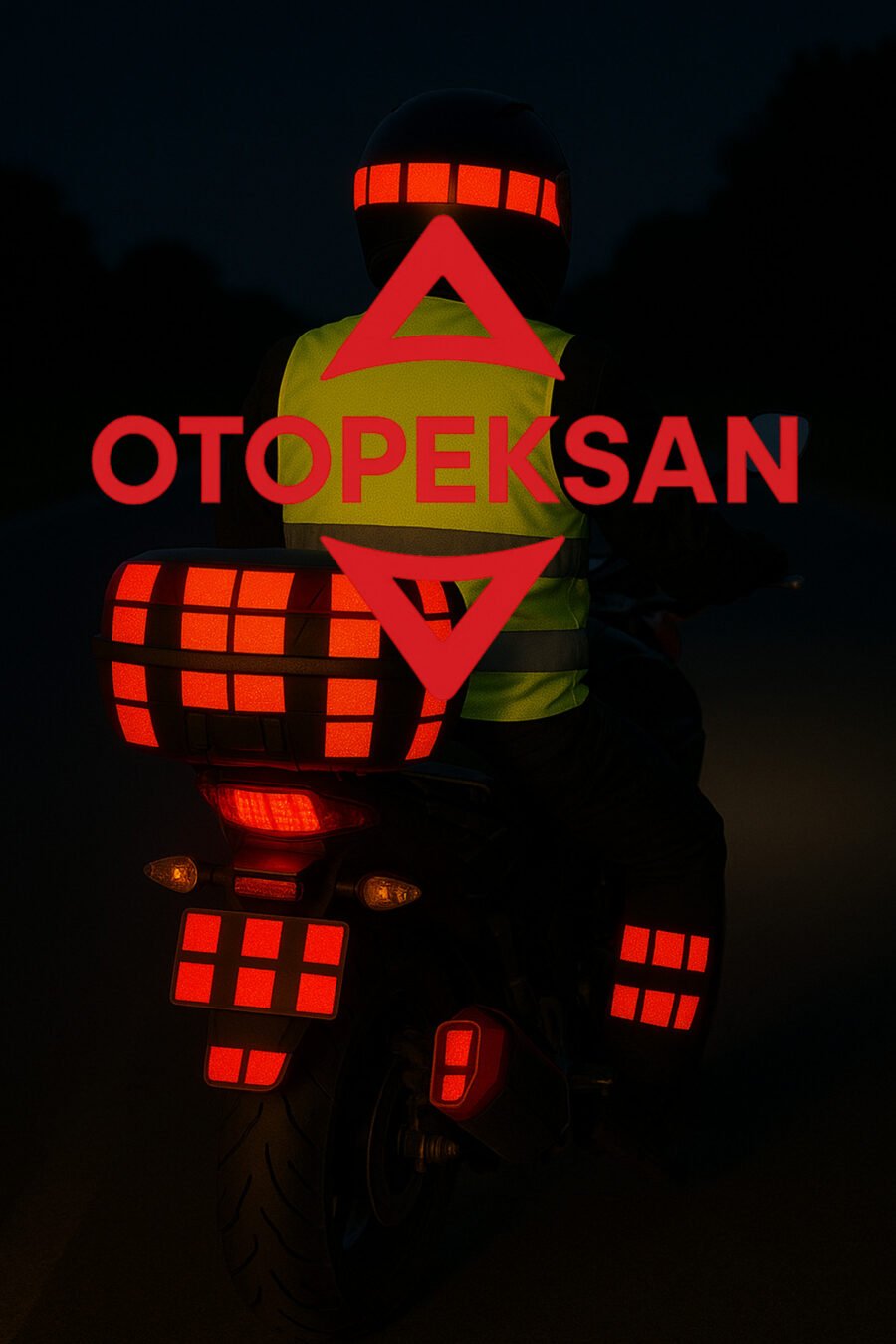 1_org_zoom-43.jpg Kırmızı Kesikli Reflektör Şerit Bant (tüvtürk Onaylı - 1 Metre)