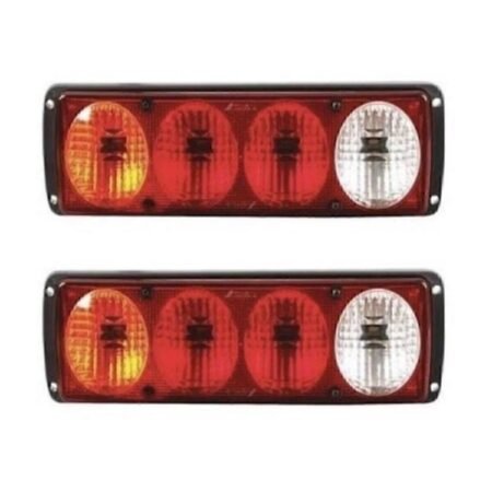 Universal Römork Arka Stop Takımı (2 Adet / Duylu)