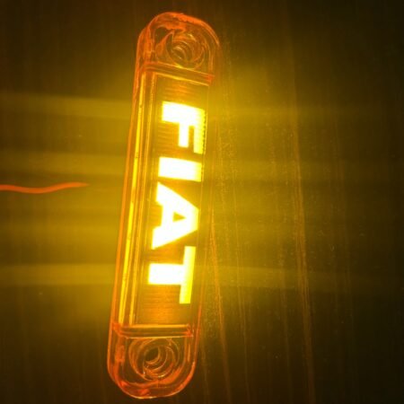 Logolu Parmak Lamba Sarı (12-24v)