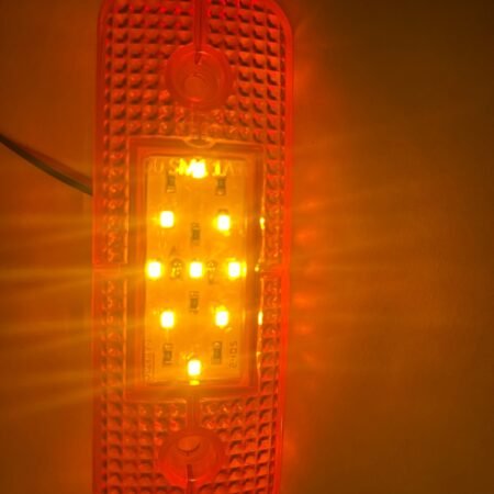 Yan Dorse 9 Ledli Lamba Sarı 12 24 Volt