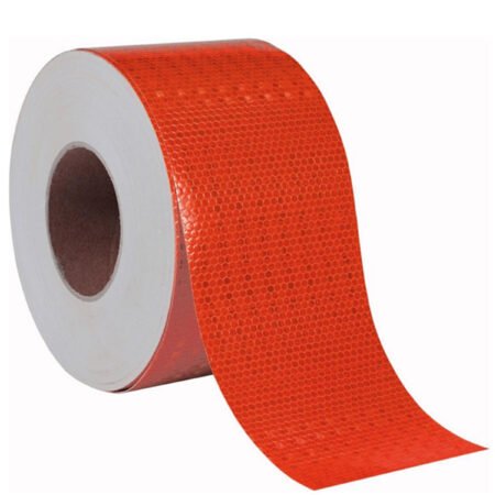 Kırmızı Reflektör Şerit İkaz Bandı (2 Metre)