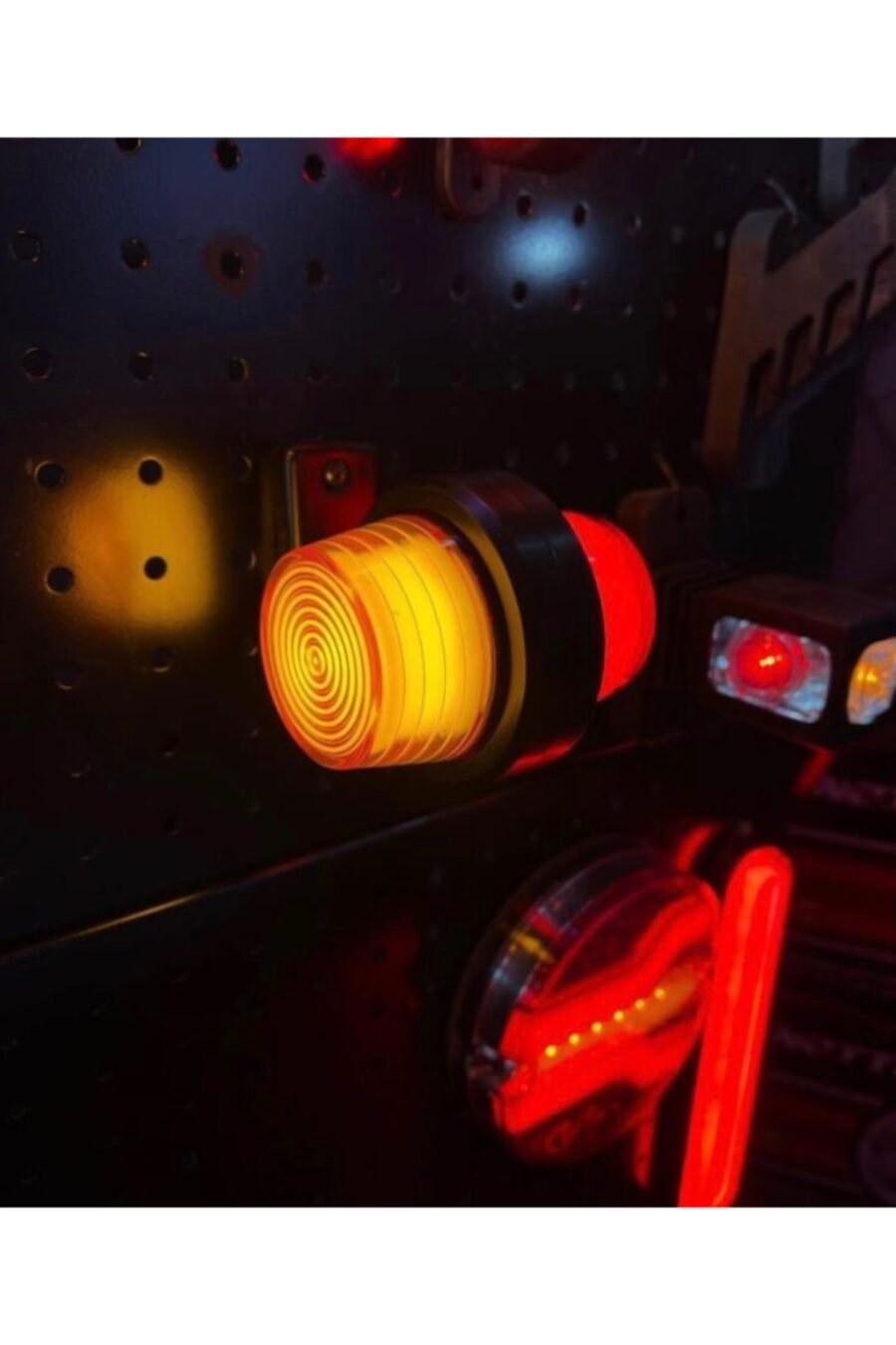 4'lü Büyük Boy Neon Takoz Lamba Seti (18 Led)