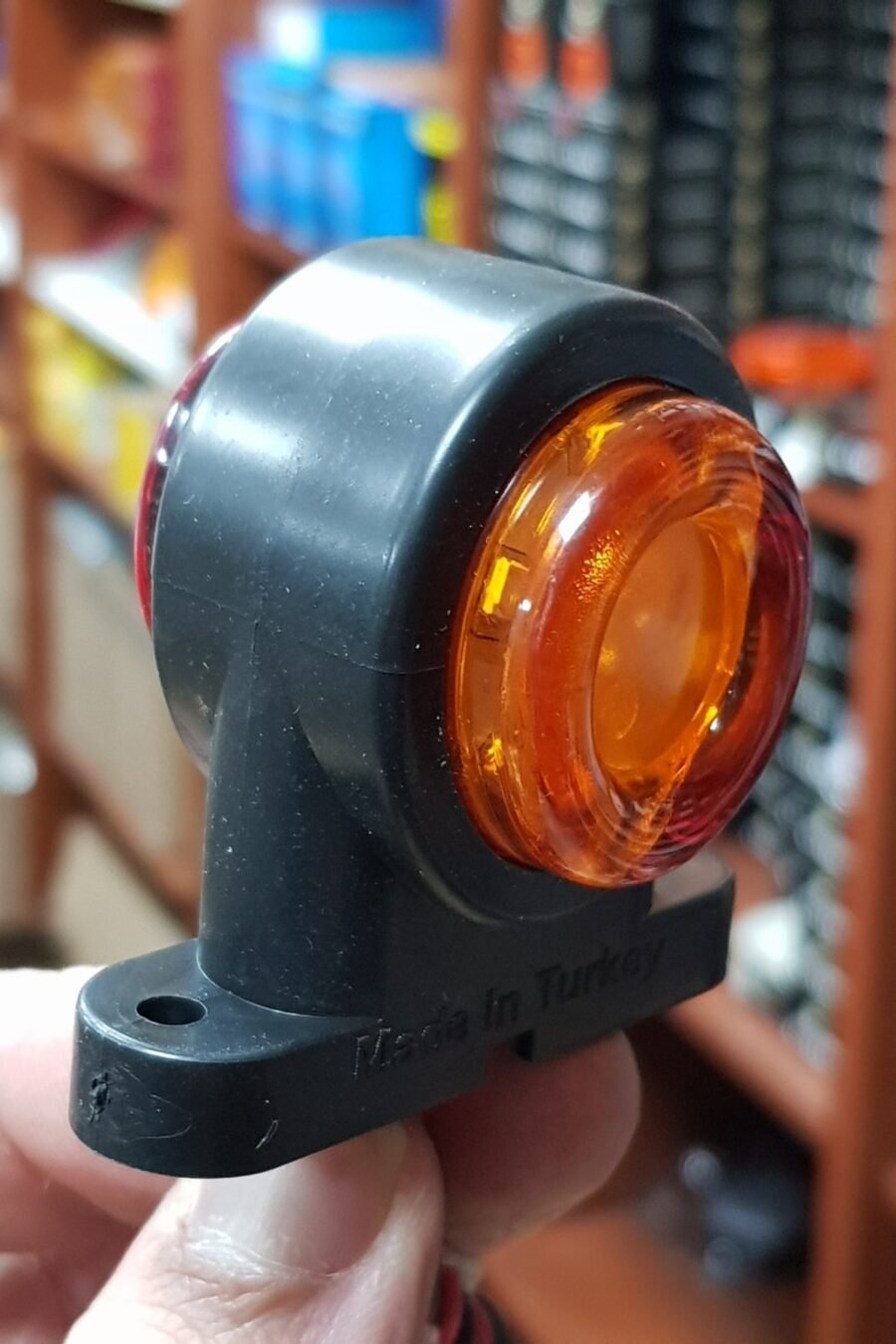 5'li Mini Star Takoz Led Seti - Sarı/kırmızı (12-24v)