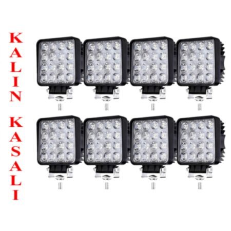 0_org_zoom-11.jpg Metal Kalın Kasa Led Çalışma Lambası Sis Lambası Led Traktör Lamba Offroad Lamba 8 Adet Emr