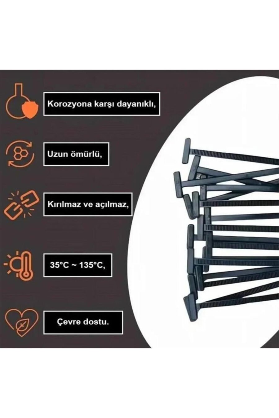 Yeni Nesil Mucize Cırt Klips 200 Pcs ( 100 Set ) 1 Paket
