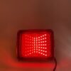 Kare Ledli Stop Lamba Kırmızı Ekstra İlave Fren-Park İsteyenler için (13CM) (12V-24V)