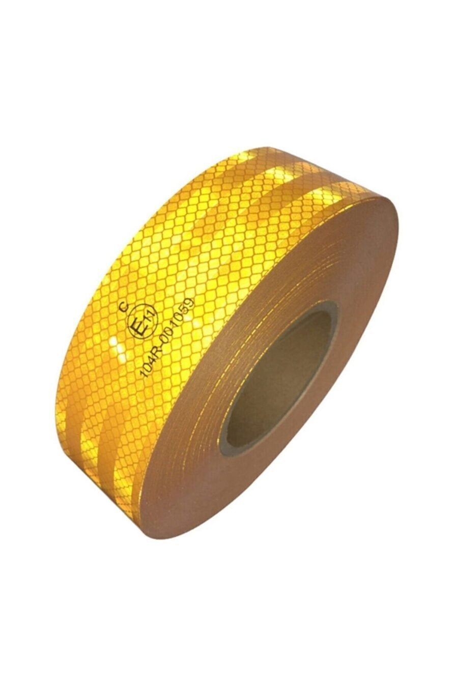 Sarı Renk Reflektör Şerit Fosfor 50 Metre - Sarı Reklektif Şerit Dorse Kasa Yan Şerit 50 Metre