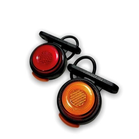 Neon Mini Takoz Sarı-Kırmızı 12v-24v