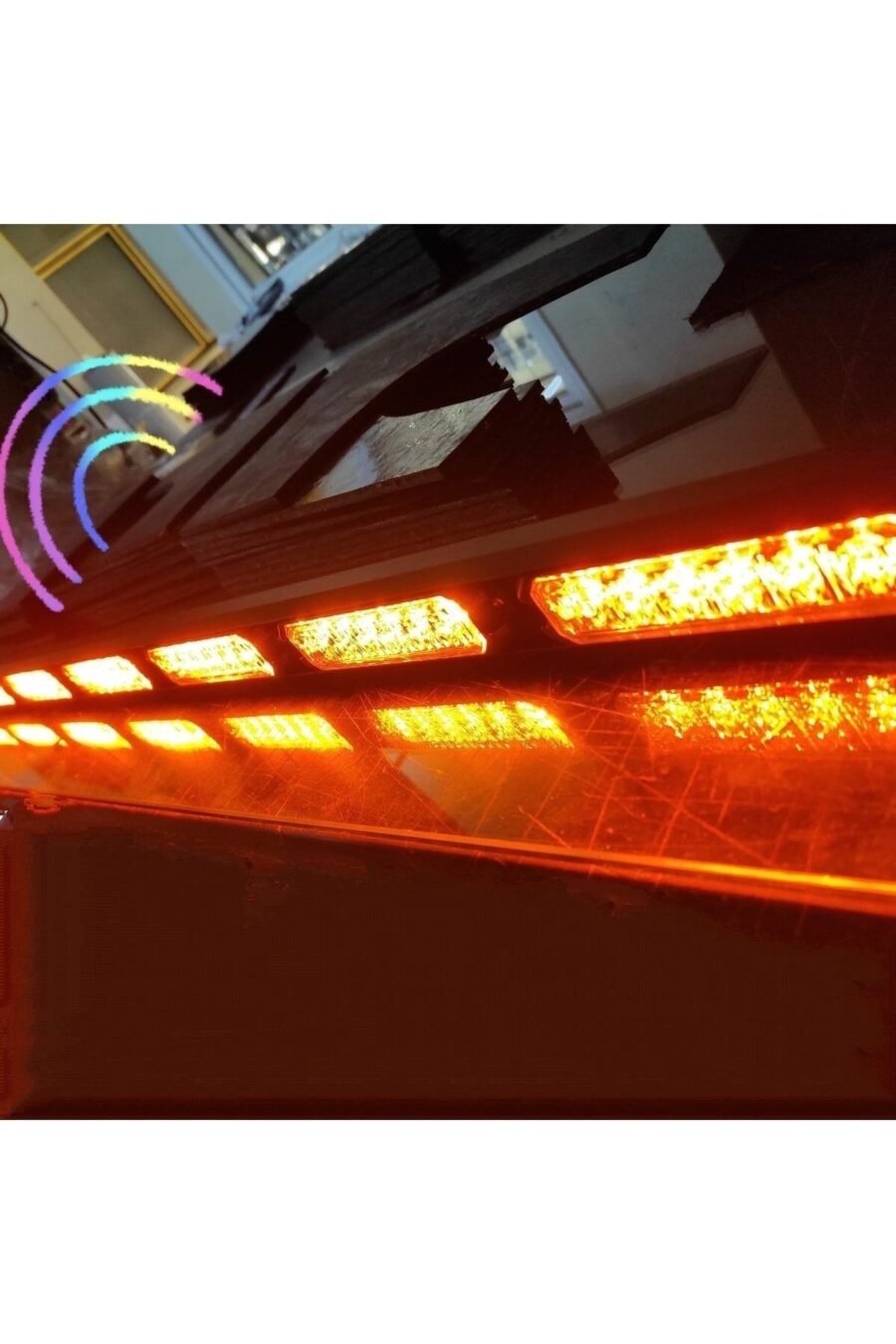 1_org_zoom-1137.jpg Sarı Bar Led Çkr Lamba 90 Cm. 10 Fonksyonlu 12v-24v