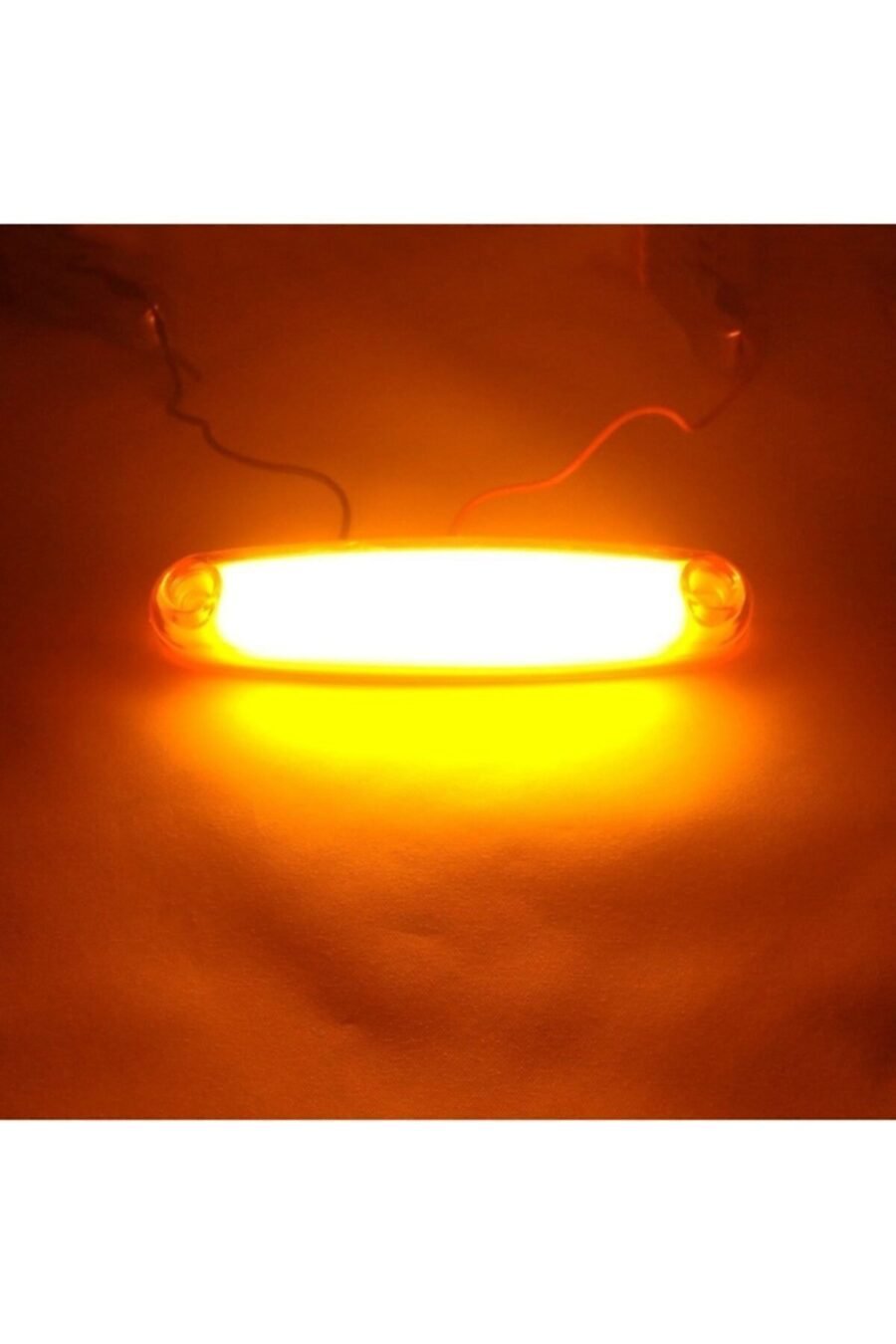 Neon Parmak Led Lamba Sarı 12 V 24 V