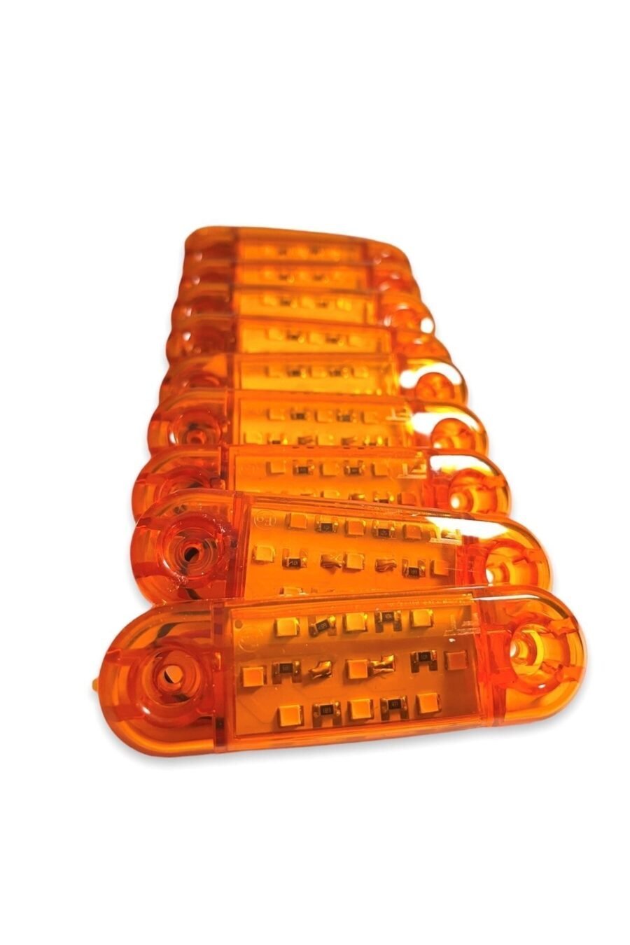 Tombul Parmak Led Sarı Turuncu 10 Adet 324-S