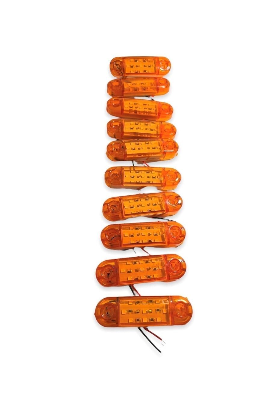 Tombul Parmak Led Sarı Turuncu 10 Adet 324-S