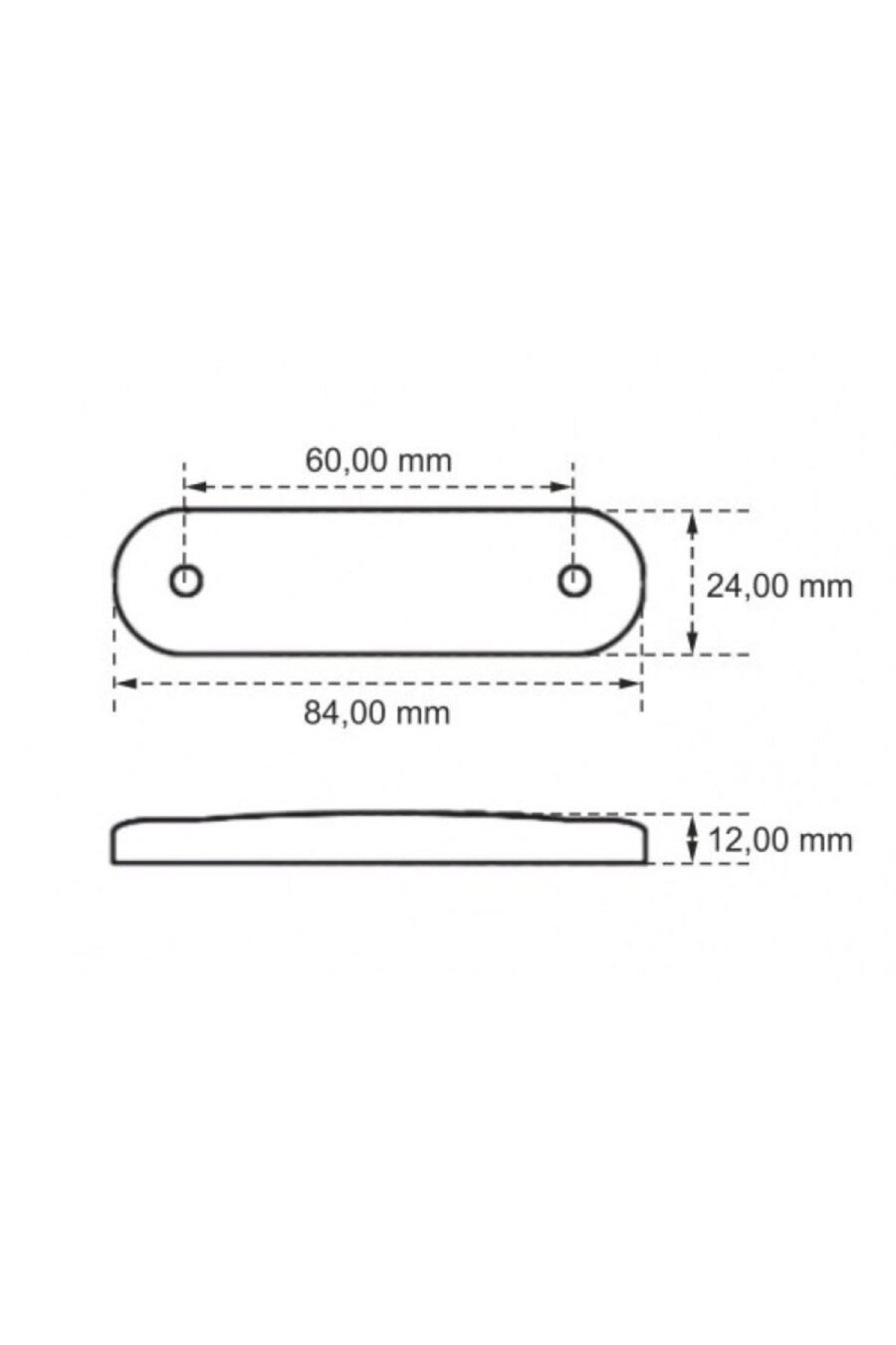 Tombul Parmak Led Sarı Turuncu 10 Adet 324-S
