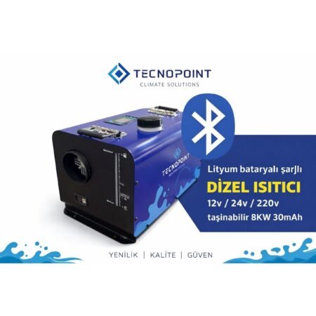 Lityum Şarjlı Diesel Portatif Webasto Isıtıcı 12/24/220v 8KW