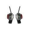 Mini Star Takoz Lamba 6+6 Led Kırmızı Beyaz 10 Adet
