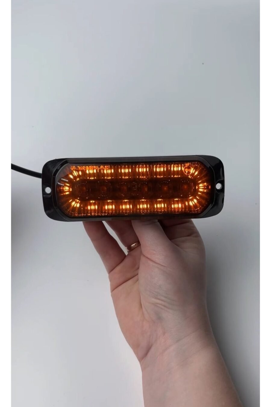 Füme Sarı-Turuncu Led Yan Lamba