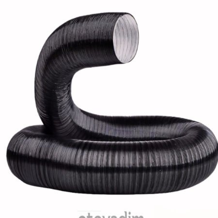 Dizel Isıtıcı (Webasto Tipi) 75mm Esnek Sıcak Hava Kanalı (Kraft Hortum) Uyumlu - İç Alüminyum