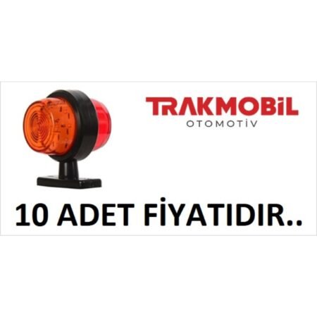 1_org_zoom-187.jpg Geniş Maksi Takoz Lamba Ledli (10 Adet) Sarı - Kırmızı