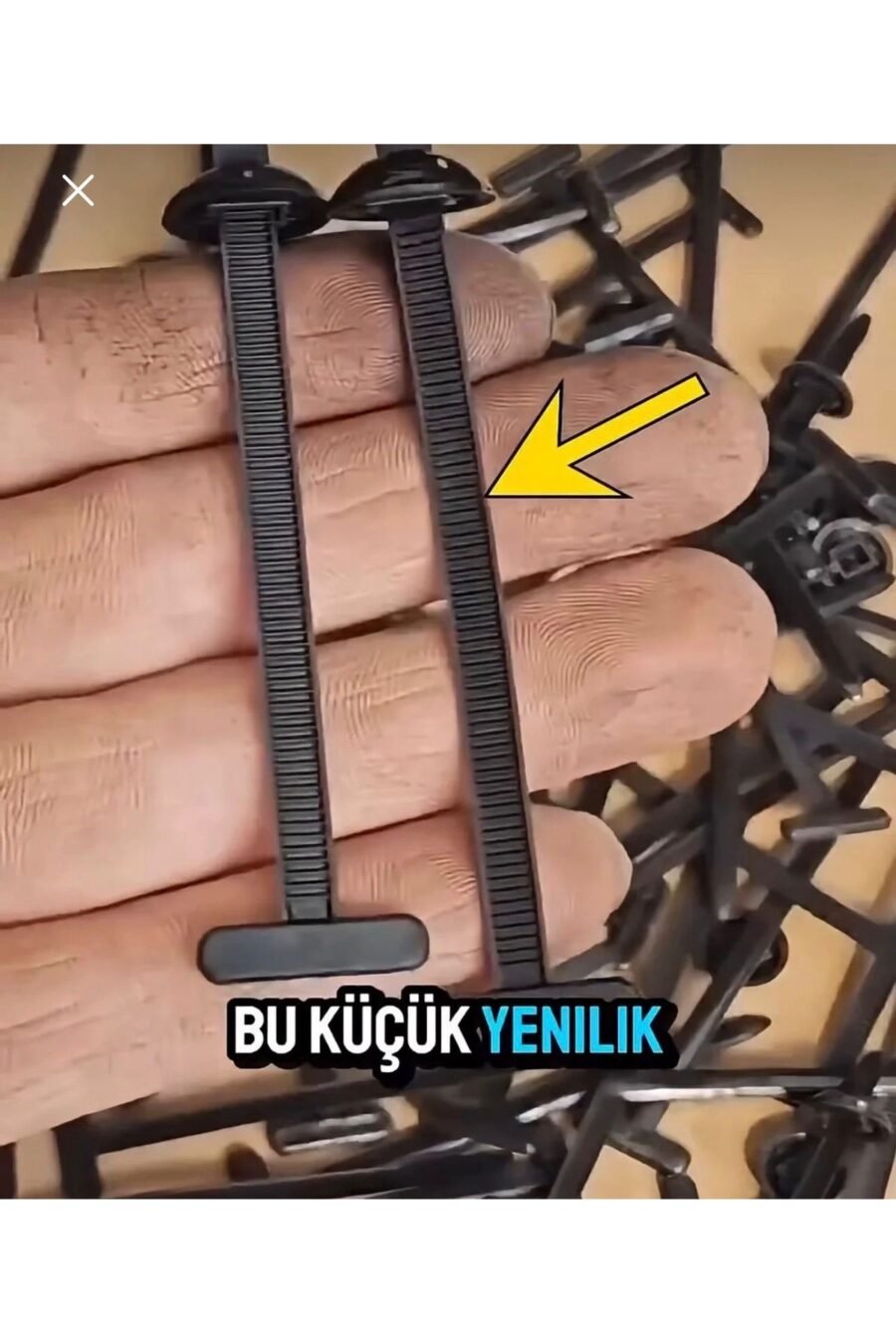 50 Adet Sihirli Klips Tamir Klipsi Yeni Nesil Cırt Kelepçe