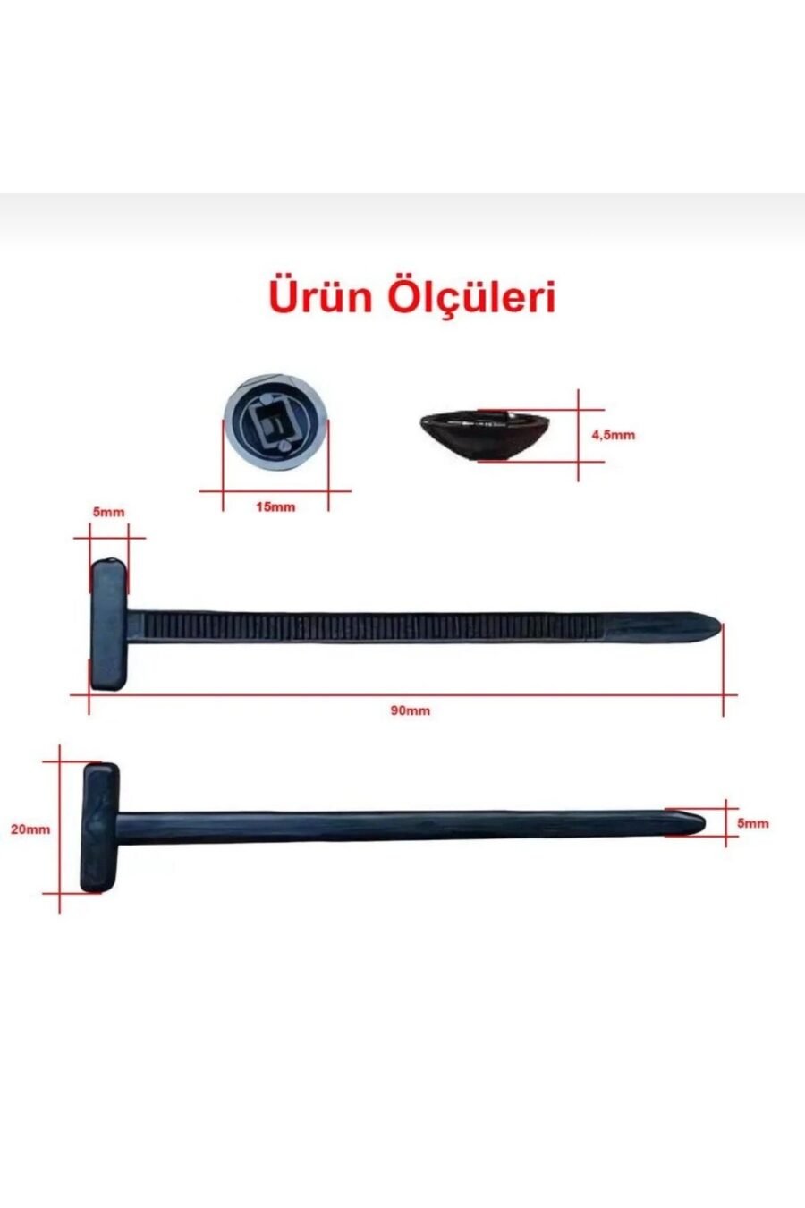 20 Adet Sihirli Klips Tamir Klipsi Yeni Nesil Cırt Kelepçe
