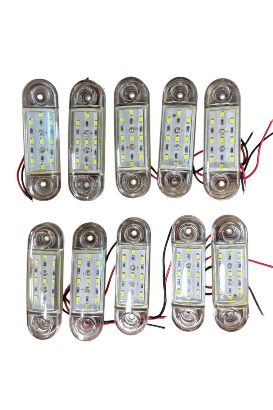 9 Led Parmak Lamba Oval 12v Beyaz Su Geçirmez E Belgeli 10 Adet Fiyatı Tas.018b
