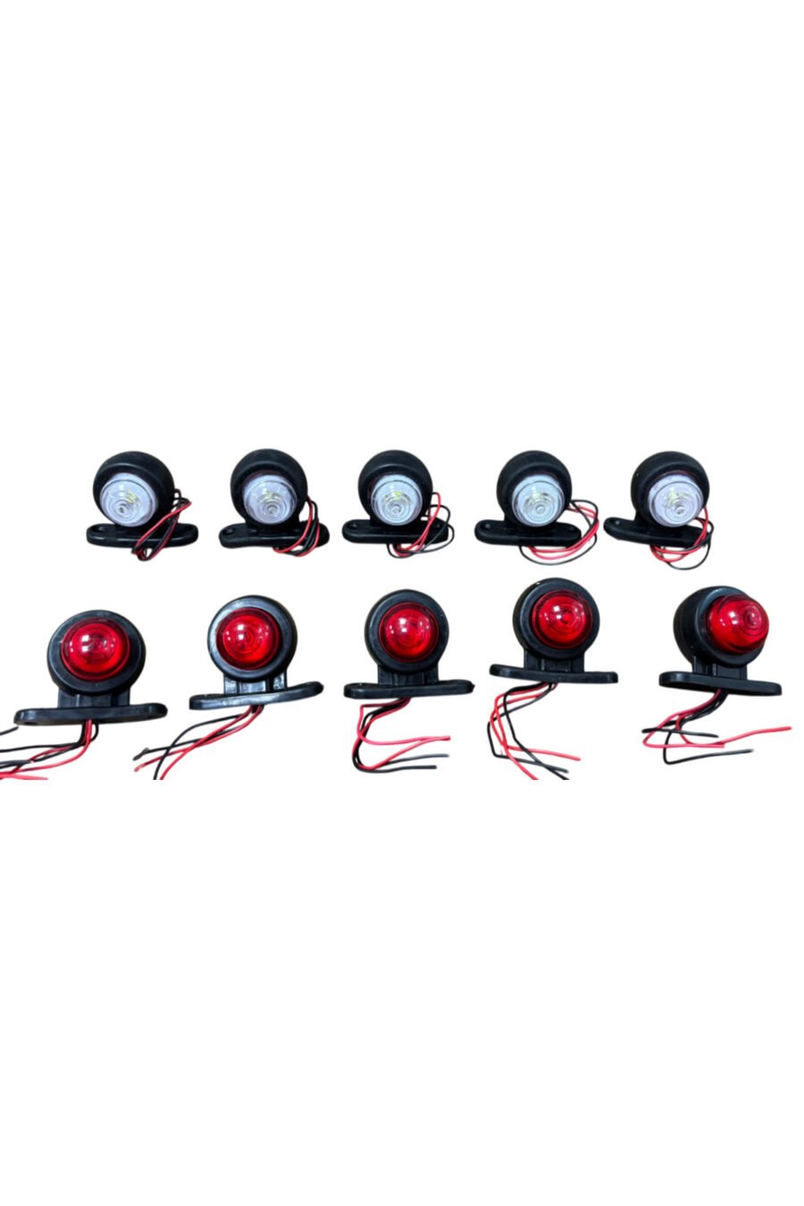 Takoz Led Lamba 12-24v Kırmızı-Beyaz 10 Adet Fiyatı